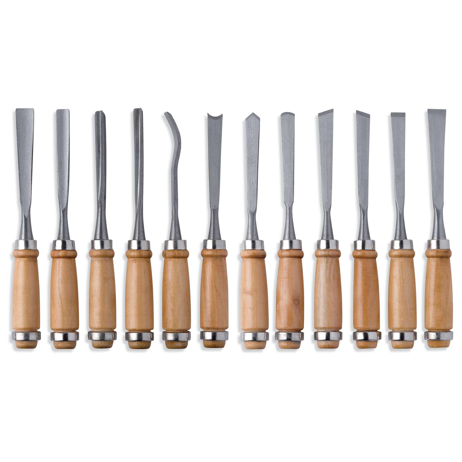 Set de 12 outils de sculpture sur bois Le Géant des Beaux Arts N1